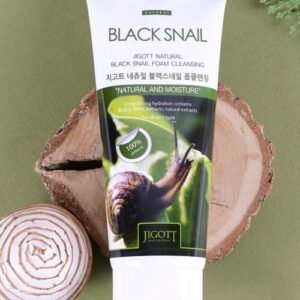 Jigott Natural Black Snail Foam Cleansing