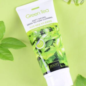 Jigott Natural Green Tea Foam Cleansing