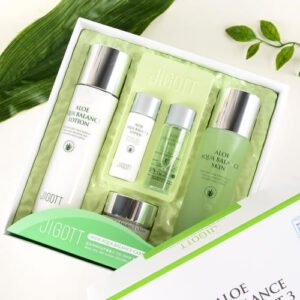 Jigott Aloe Aqua Balance Skin Care 3set