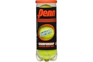 Penn Championship Tennis Balls – Regular Duty Felt Pressurized Tennis Balls