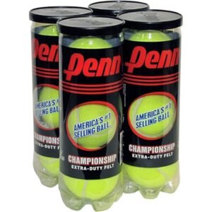 Penn Championship Tennis Balls – Extra Duty Felt Pressurized Tennis Balls